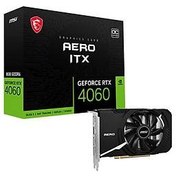 Resim MSI GeForce RTX 4060 AERO ITX 8G OC RTX4060 8GB GDDR6 128B DX12 PCIE 4.0 X8 (3XDP 1XHDMI) 