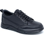 Resim TRENDYSHOES Trendyshose 607 Hakiki Deri Kaucuk Taban Erkek Günlük Ayakkabı 