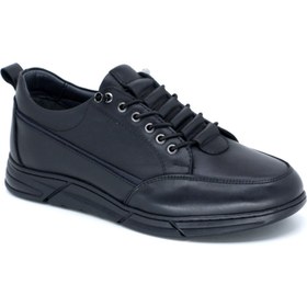 Resim TRENDYSHOES Trendyshose 607 Hakiki Deri Kaucuk Taban Erkek Günlük Ayakkabı 