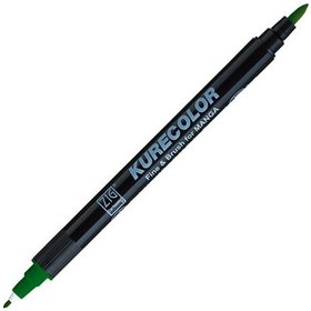 Resim Zig Kurecolor Fine Brush For Manga Marker Çizim Kalemi 508 Green 