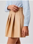 Resim Acoola Ceketli Plise Deri Etek, Belde Ayarlanabilir Kısımlı 174928529 Bej 