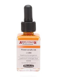 Resim Schmincke Aero Color Airbrush Mürekkep 28 Ml. 204 Cadmium Orange 