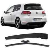 Resim Volkswagen Golf 6 Arka Silecek Kolu ve Süpürge Takımı 2009-2013 