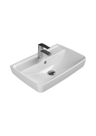 Resim Turkuaz Seramik Cerastyle (Duru) Mobilya Uyumlu Lavabo 40 x 60 