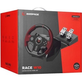 Resim Rampage RACE W10 PS3/PS4/PC/XBOXONE/XBOX 360 SWITCH 6 in 1 Pedallı Gaming Oyuncu Direksiyonu 