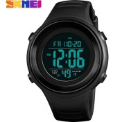 Resim Hanyang Siyah Erkek Spor Saatler Skmeı Su Geçirmez Geri Sayım LED Dijital Saat Açık Askeri Çelik Kasa Saat Erkek Relogio Masculino (Yurt Dışından) 