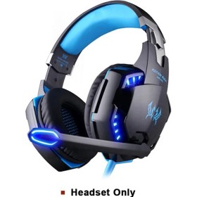 Resim Kotion Each Kotion Her G2000 Stereo Oyun Kulaklığı Derin Bas Bilgisayar Oyunu Kulaklıklar Pc Dizüstü Ps4 Için LED Işık Mikrofon ile Kulaklık (Yurt Dışından) 