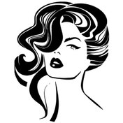 Resim Vintage Kadın Sticker Oto-motor-laptop-duvar-dekor 10 X 13 Cm 