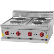 Resim Csa Karacasan 600 Seri Set Üstü Elektrikli Dört Göz Ocak 