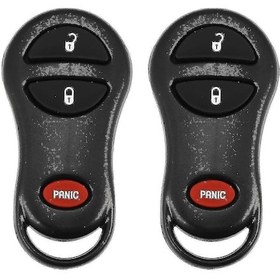 Resim Jeep Grand Cherokee 1999-2004 İçin 315mhz Anahtarsız Giriş Uzaktan Kumandası - Gq43vt9t Yedek Araba Anahtarlık Seti 2 Adet 