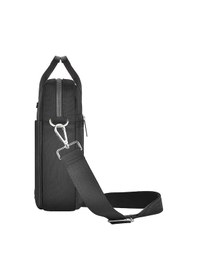 Resim Wiwu Hali Serisi 1680d Su Geçirmez Polyester Kumaş Çapraz Vücut Askılı 14 İnç Laptop Çantası Siyah 