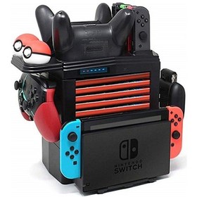 Resim Cbtx Kjh Çok Fonksiyonlu Braket Kolu Nintendo Switch Uyumlu Şarj Tabanı Alma Çerçevesi 