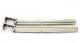 Resim EYM Balkon Çamaşır Kurutma Askısı Dikdörtgen Küpeşte 80 * 30 Bronz 