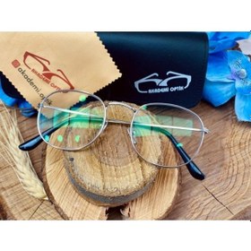 Resim Gri Çerçeveli Round Numarasız Gözlük 