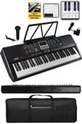 Resim Midex PS-1800BK 61 Tuşlu Kaliteli Dijital Ekranlı Org (Çanta Notalık Adaptör Metod) 