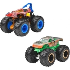 Resim Trucks 1:64 Güçlü Ikili Arabalar Scorpedo & Baja Buster FYJ64 - JCC64 