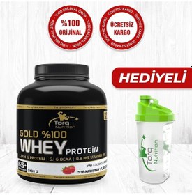 Resim Torq Nutrition Gold Whey Protein Tozu 2300 Gr | Çilek Aromalı 