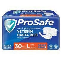 Resim Prosafe Hasta Bezi Tekstil Large 30'lu 