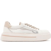 Resim Derimod Kadın Krem Bağcıklı Sneaker 24SFE485514 