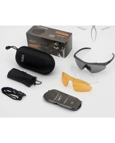 Resim 5.11 Tactical Koruyucu 3 Lensli Gözlük 5.11 / Taktikal Gözlük / Bisiklet Gözlüğü 