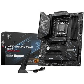 Resim MSI X870 Gaming Plus Wifi 8200 MHZ(OC) DDR5 AM5 LGA 1718 Soket Anakart 