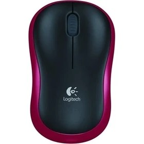 Resim Logitech M185 Kablosuz Mouse USB Kırmız 910-002237 