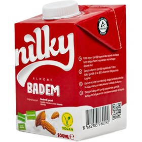 Resim NİLKY Badem Sütü 500ml 