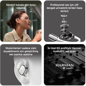 Resim Xiaomi Openwear Stereo Pro Titan Gray Gri Bluetooth Kulaklık (Xiaomi Türkiye Garantili) 