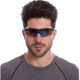 Resim Oakley Polarized 5 Lensli Taktikal Gözlük / Tactical Gözlük / Sporcu Gözlüğü 