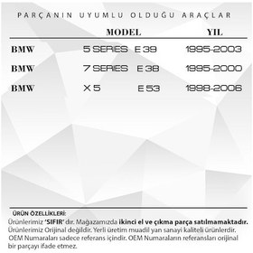 Resim BMW X5 E53, 7 Series E38 için Radyo CD Ses Düğmesi 