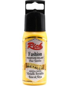 Resim Rich Boyutlu Boya 60 Cc Metalik Sari 938 