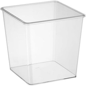 Resim Kare Pasta Kek Kabı Küçük Derin Gövde PC 