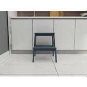 Resim Fastwood Basamaklı Ahşap Tabure Antrasit Renk 