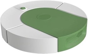 Resim Syrisora Robotlu Süpürge, Otomatik Robot Süpürge Robot Süpürgesi, Seramik Fayanslar Için Güçlü Emiş Otomatik USB Şarj Edilebilir Süpürme Robotu Sert Zeminler (Yeşil) 