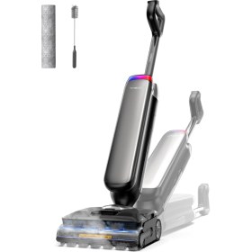 Resim Tineco Floor One S9 Artist Steam Kablosuz Buharlı Akıllı Islak Kuru Süpürge, Zemin Temizleyici Paspas, 140°C Yüksek Isılı Hypersteam Buhar Teknolojisi, 22KPA Güçlü Emiş, iloop Akıllı Emiş 