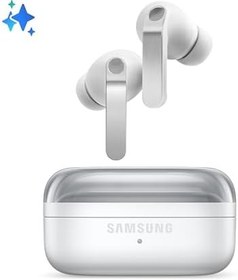 Resim Samsung Galaxy Buds4 Pro Bluetooth Kulaklık, Beyaz, Metal Gövde, 2 Yollu Hoparlör & Çift Amplifikatör, Geliştirilmiş ANC, Adaptif Gürültü Kontrolü 