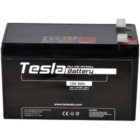 Resim TESLA Akü 12v 9ah Agm Kuru Akü Ups Aküsü (yeni Üretim) 