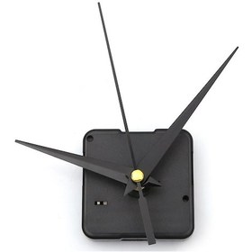 Resim 1 Adet Duvar Saati Mekanizması , Askısız , Şaft Uzunluğu 16 Mm , (523651447) 