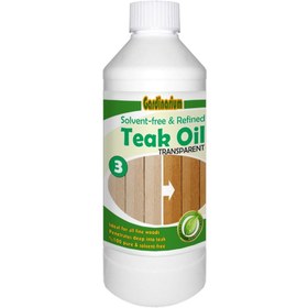 Resim Gardinarium TEAK OIL \u002F TRANSPARENT (Solventsiz Şeffaf Tik Yağı) 500 ml 