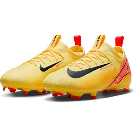 Resim Nike Jr Mercurial Vapor 16 Academy Çocuk Krampon Mbappe Fg/mg Krampon Dar Kalıp Sarı 