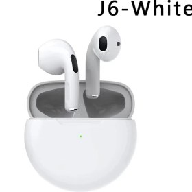 Resim Jingyi Tws Pro 6 Kulaklık Bluetooth Mikrofonlu Kulaklıklar 9d Stereo Hifi Kulakiçi Xiaomi Samsung Android Için Kablosuz Bluetooth Kulaklık (Yurt Dışından) 