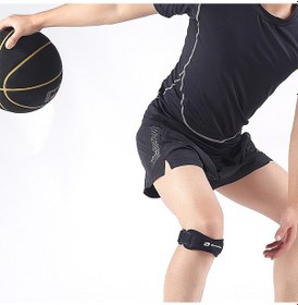 Resim Xindoker Spor Koşu İçin Nemlendirici Patella Koruması, Erkek Kadın Universal, Sıkıştırıcı Knee Strap, Mavi Renk Mavi 