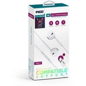 Resim Phixi Hs636 Mikrofonlu Type-c Kulaklık 