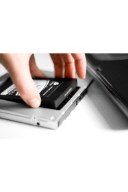 Resim Digitus CD/DVD/Blu-ray Sürücü kutuları için SSD/HDD montaj çerçevesi,12,7mm yükseklik 