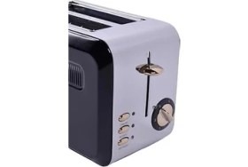 Resim Esmo Home Berghoff Gem Titan 2 Dilim Ekmek Kızartma Makinesi - 980 W, Paslanmaz Çelik Gövde | Siyah Gümüş 