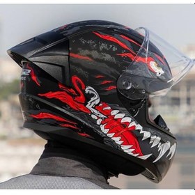 Resim Ls2 Rapıd 2 Race Kaıju Fullface Motosiklet Kaskı Siyah 