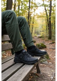 Resim Fort 2923 Wks Rahat Outdoor Trekking Ayakkabı Erkek Ayakkabı Siyah 