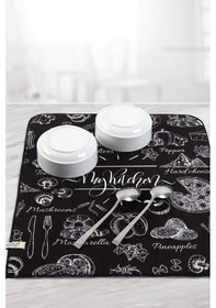 Resim Baskılı Bulaşık Kurutma Matı 42x50 Cm Mf-072 Çok Renkli 