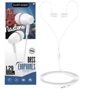 Resim Easy Tedarik L29 Platoon Bass Earphones Kulaklık Beyaz 