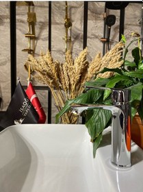 Resim İsaoğlu Yapı Lavabo Bataryası Silver Gümüş Mito Design Lavabo Bataryası Gümüş 